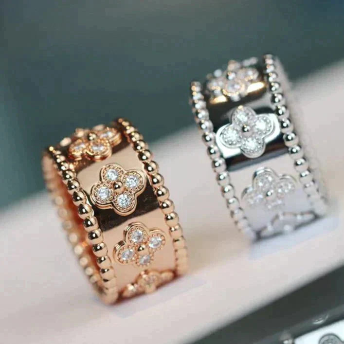 [Riva Jewelry ]CLOVER KALEIDOSCOPE RING 10MM