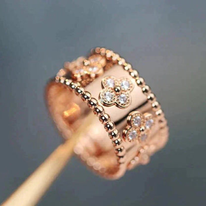 [Riva Jewelry ]CLOVER KALEIDOSCOPE RING 10MM