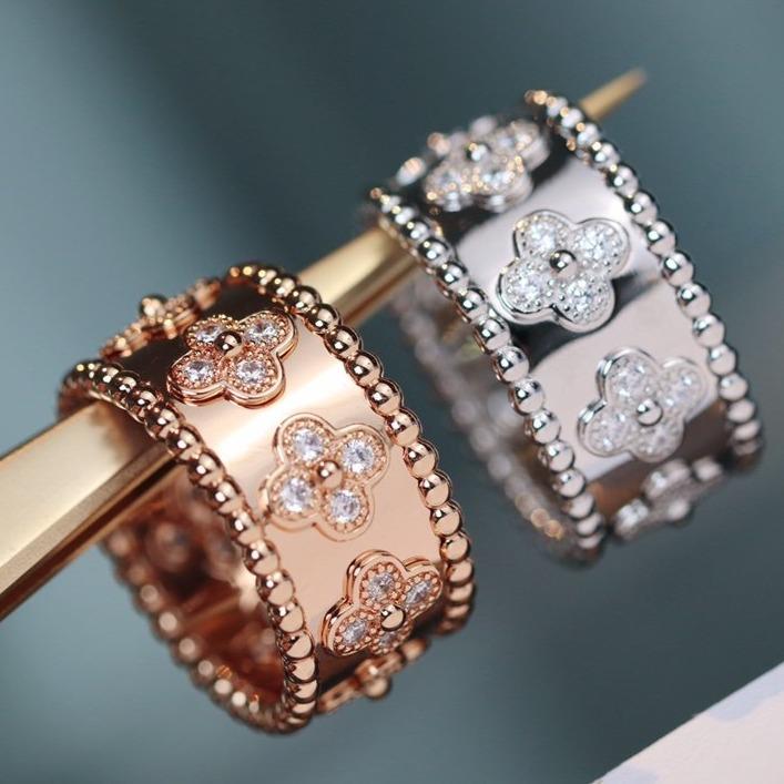 [Riva Jewelry ]CLOVER KALEIDOSCOPE RING 10MM