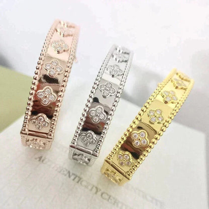 [Riva Jewelry ]CLOVER BRACELET 8MM DIAMONDS