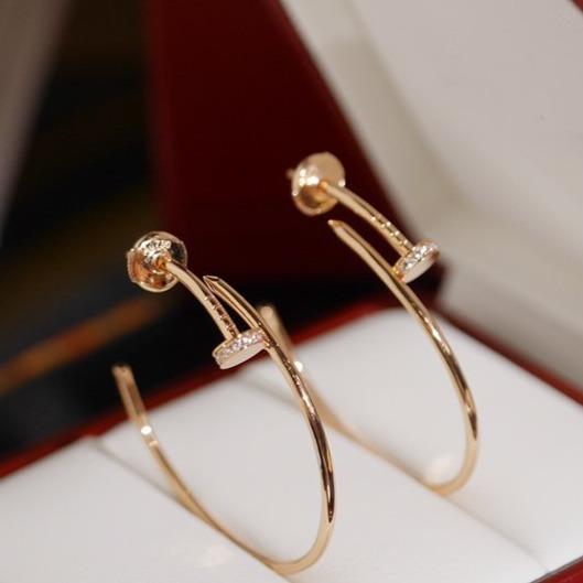 [Riva Jewelry ]JUSTE EARRINGS DIAMONDS 1.8MM