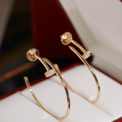 [Riva Jewelry ]JUSTE EARRINGS DIAMONDS 1.8MM