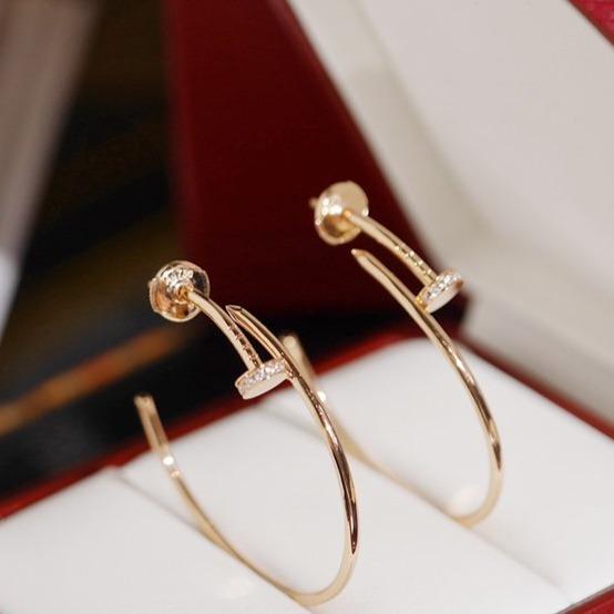 [Riva Jewelry ]JUSTE EARRINGS DIAMONDS 1.8MM