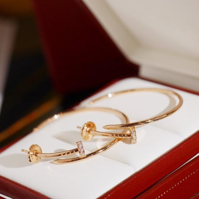[Riva Jewelry ]JUSTE EARRINGS DIAMONDS 1.8MM