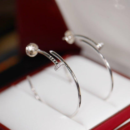 [Riva Jewelry ]JUSTE EARRINGS DIAMONDS 1.8MM