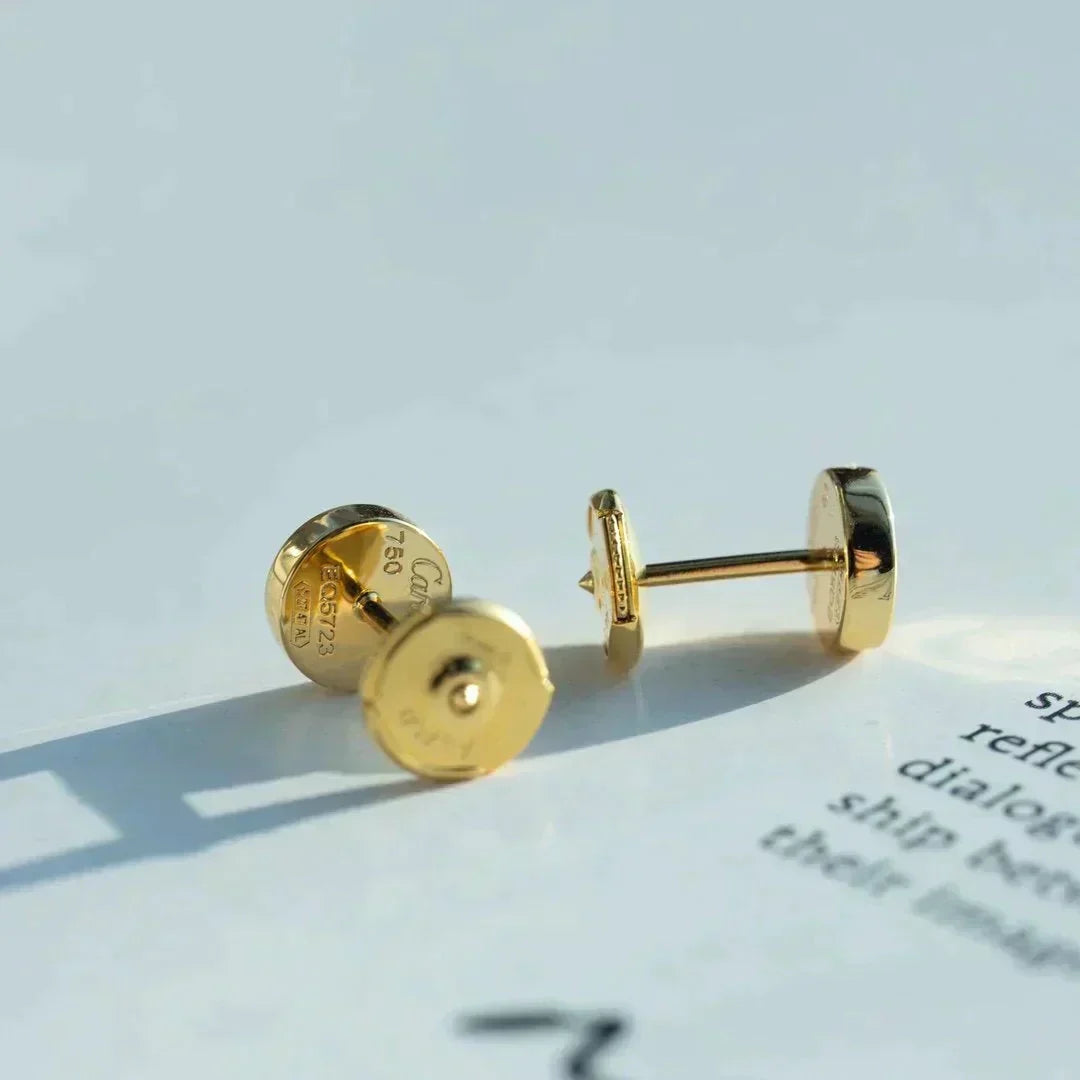 [Riva Jewelry ]LOVE EARRINGS GOLD 10MM