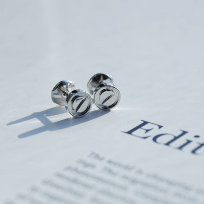 [Riva Jewelry ]LOVE EARRINGS SILVER 10MM