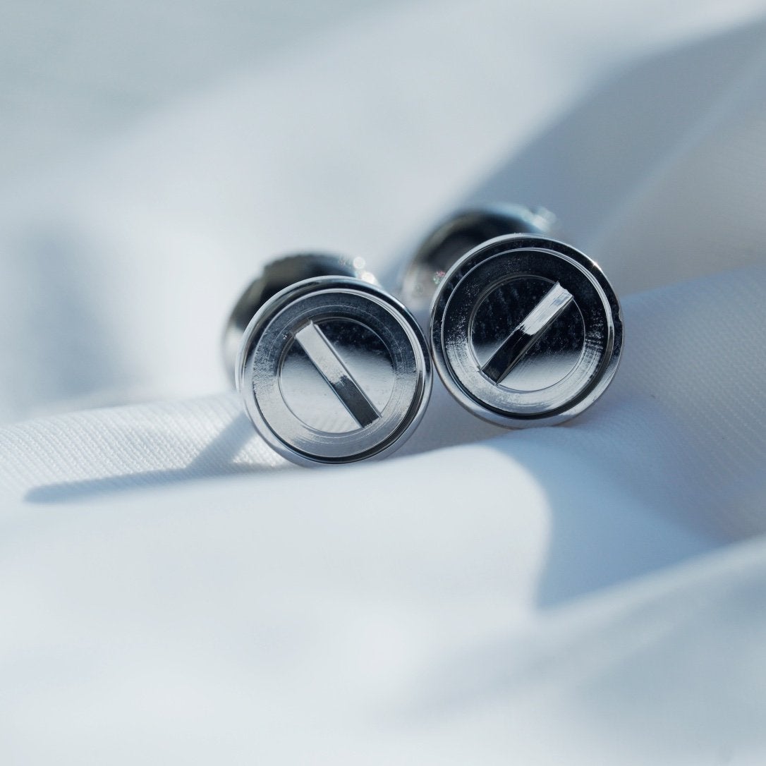 [Riva Jewelry ]LOVE EARRINGS SILVER 10MM