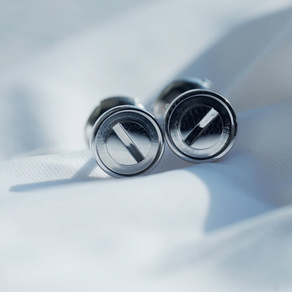 [Riva Jewelry ]LOVE EARRINGS SILVER 10MM