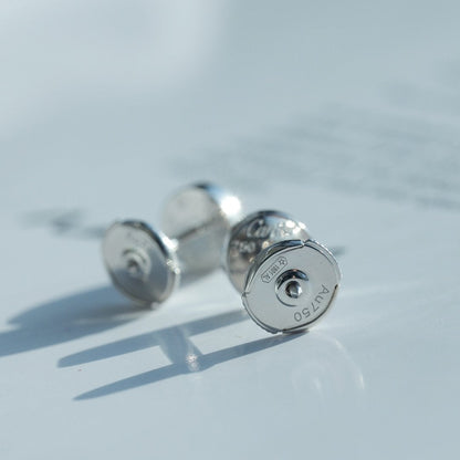 [Riva Jewelry ]LOVE EARRINGS SILVER 10MM