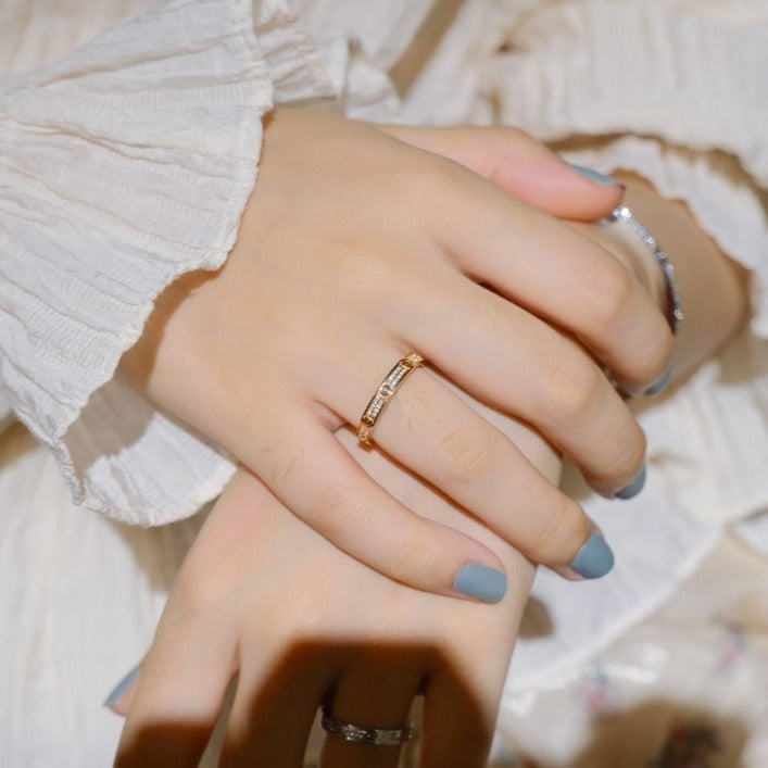 [Riva Jewelry ]LOVE RING 2.65MM DIAMOND