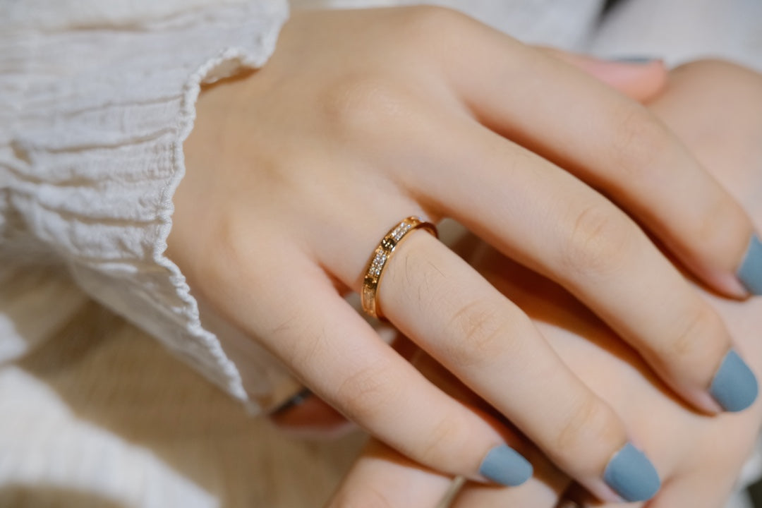 [Riva Jewelry ]LOVE RING 2.65MM DIAMOND