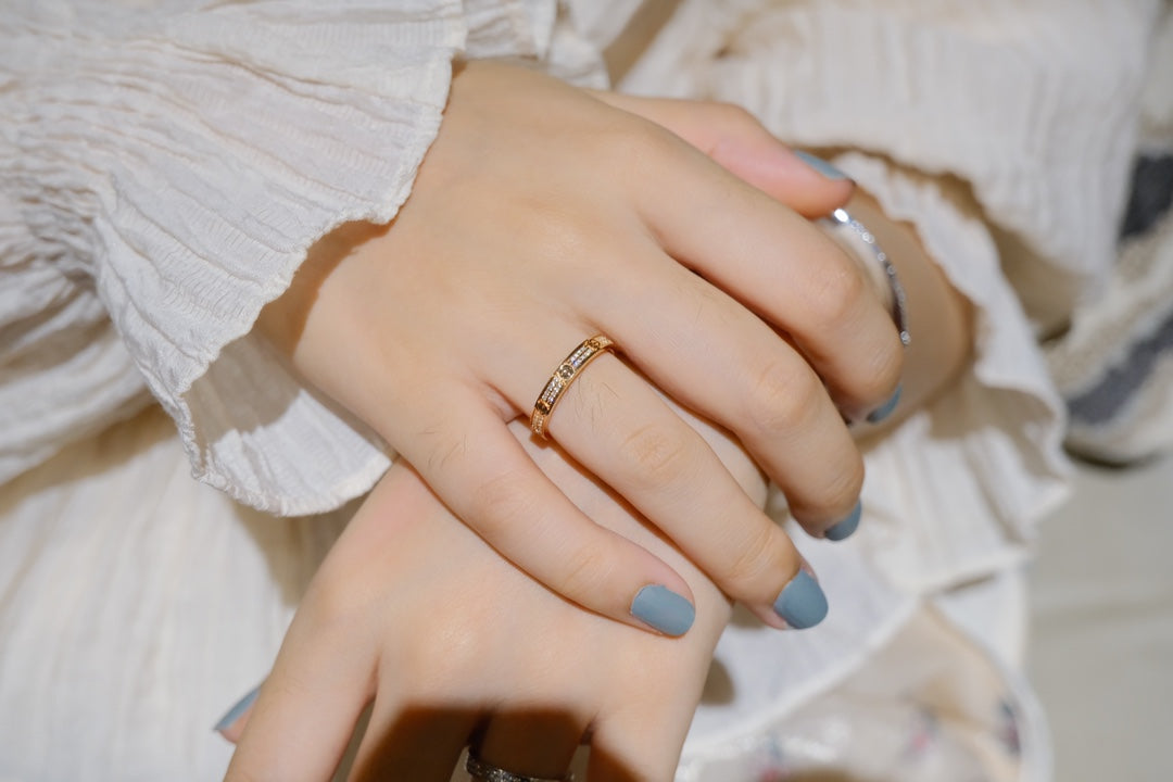[Riva Jewelry ]LOVE RING 2.65MM DIAMOND