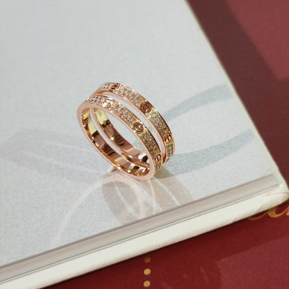 [Riva Jewelry ]LOVE RING 2.65MM DIAMOND