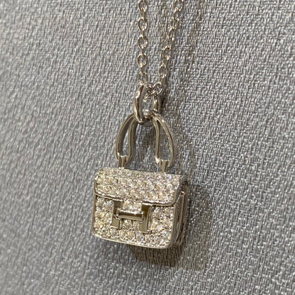 [Riva Jewelry ]CONSTANCE PEDANT DIAMOND NECKLACE