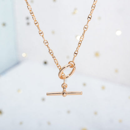 [Riva Jewelry]ECHAPPEE NECKLACE ROSE GOLD