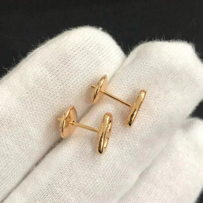 [Riva Jewelry ]CHAINE SMALL EARRINGS GOLD AND SILVER