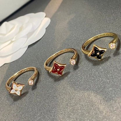 [Riva Jewelry ]STAR 1 DIAMOND OPEN RING