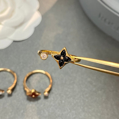 [Riva Jewelry]STAR 1 DIAMOND OPEN RING