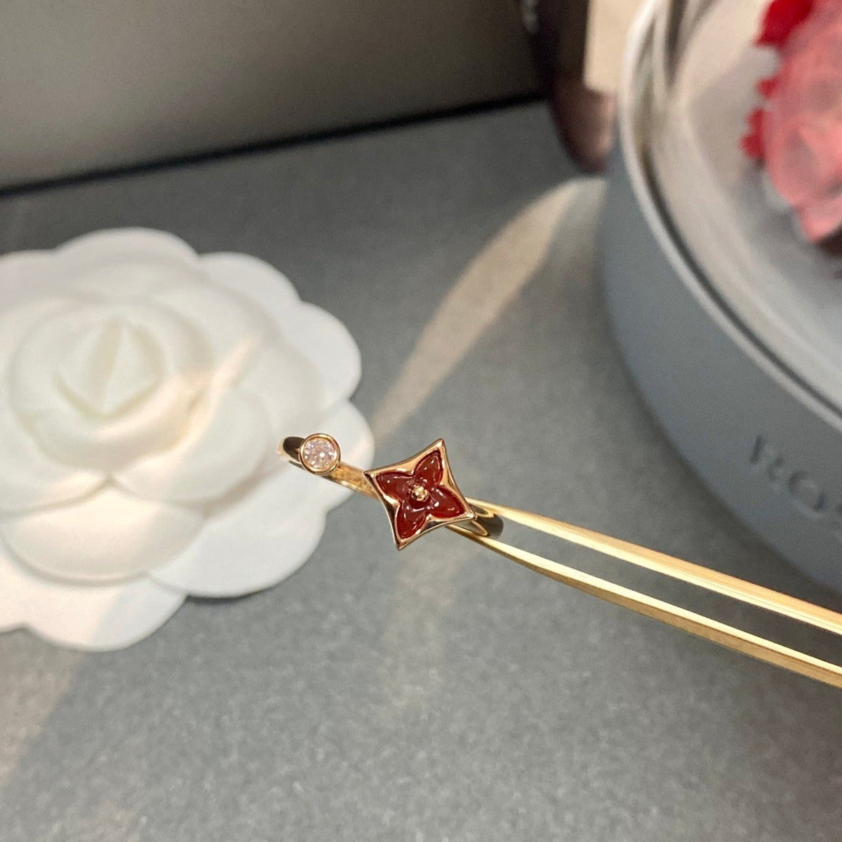 [Riva Jewelry ]STAR 1 DIAMOND OPEN RING
