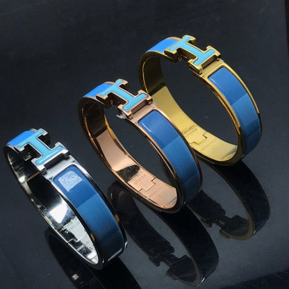 [Riva Jewelry]H BRACELET BLUE RAINBOW CERAMIC