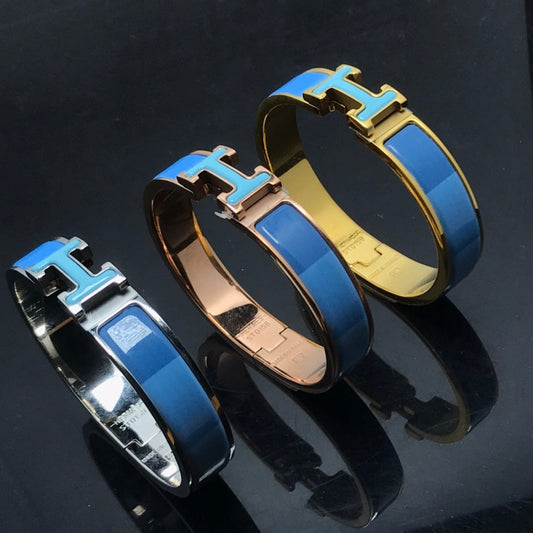 [Riva Jewelry]H ARMBAND BLAUES REGENBOGEN KERAMIK