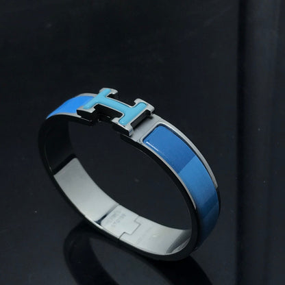 [Riva Jewelry ]H BRACELET BLUE RAINBOW CERAMIC