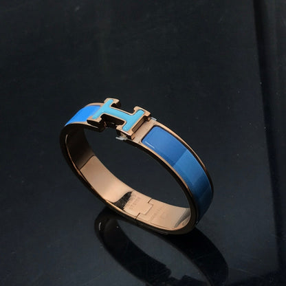 [Riva Jewelry ]H BRACELET BLUE RAINBOW CERAMIC
