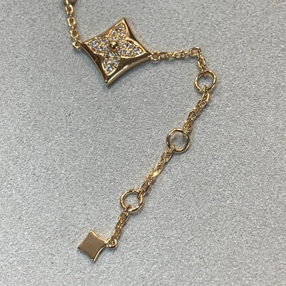 [Riva Jewelry ]STAR AND SUN 4 MOTIFS GOLD DIAMONDS BRACELET