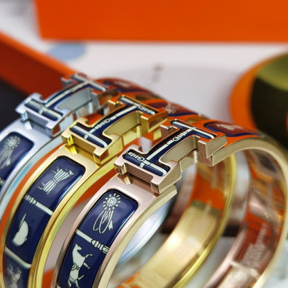 [Riva Jewelry]H COUVERTURES ダークブルー ブレスレット