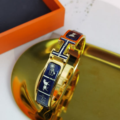 [Riva Jewelry]H COUVERTURES ダークブルー ブレスレット
