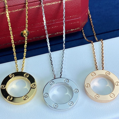 [Riva Jewelry ]LOVE NECKLACE 16MM
