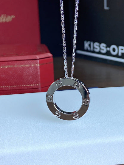 [Riva Jewelry ]LOVE NECKLACE 16MM