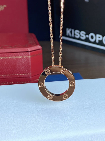 [Riva Jewelry ]LOVE NECKLACE 16MM