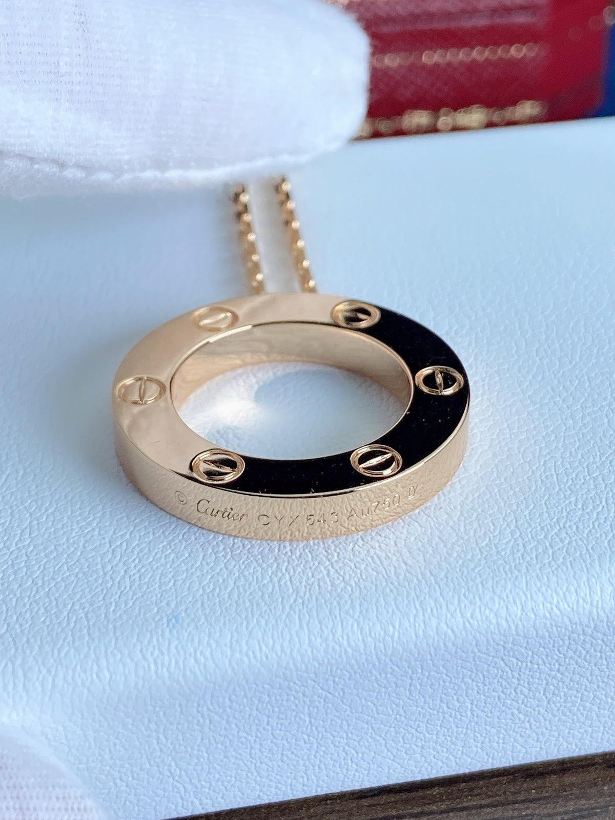 [Riva Jewelry ]LOVE NECKLACE 16MM