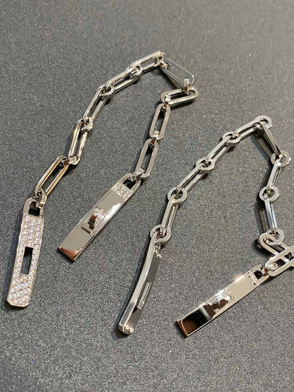 [Riva Jewelry ]CHAINE BRACELET SMALL MODEL DIAMOND