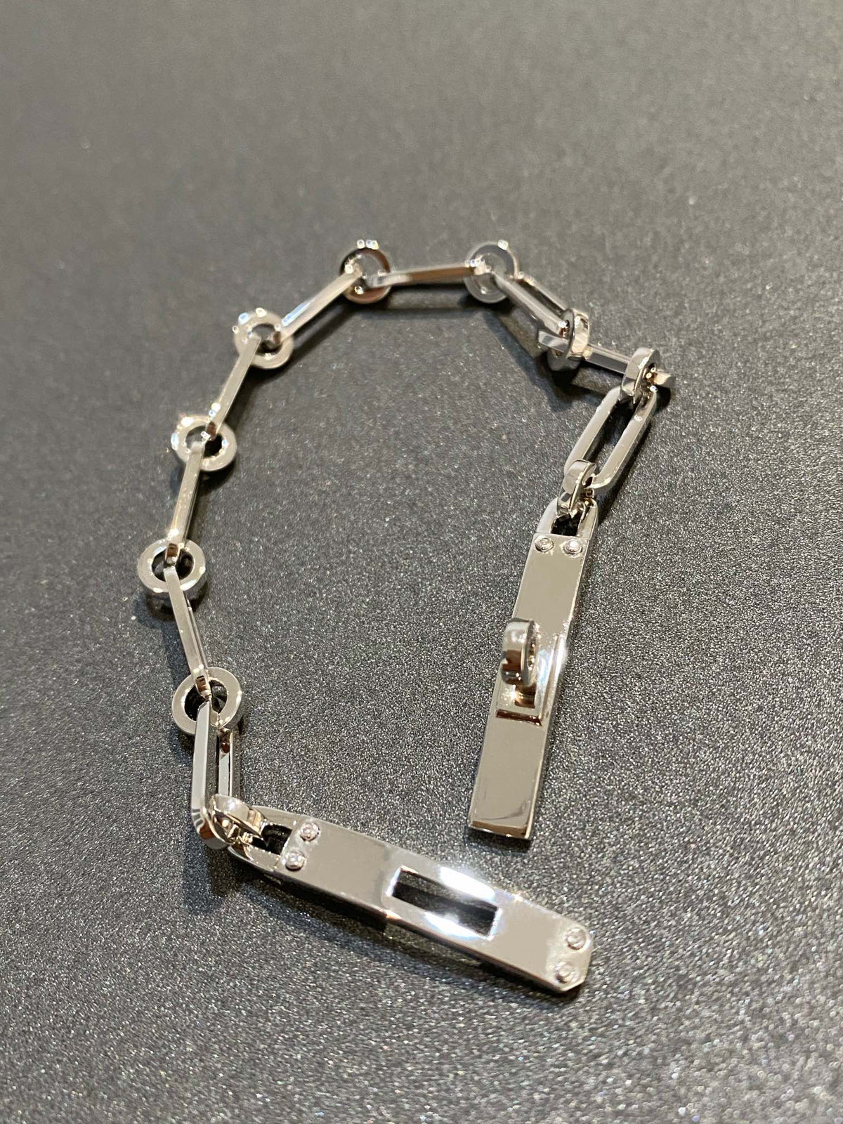 [Riva Jewelry ]CHAINE BRACELET SMALL MODEL DIAMOND