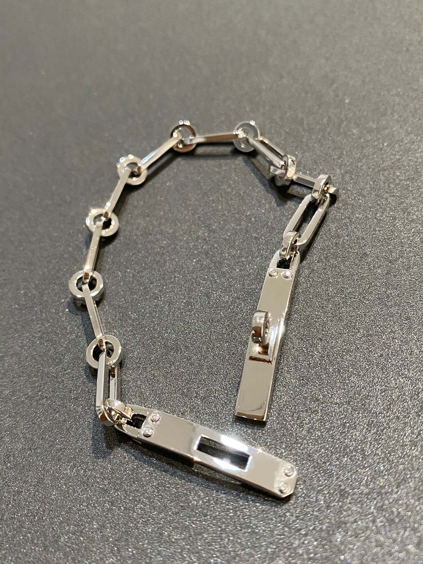 [Riva Jewelry]CHAINE BRACELET SMALL MODEL DIAMOND