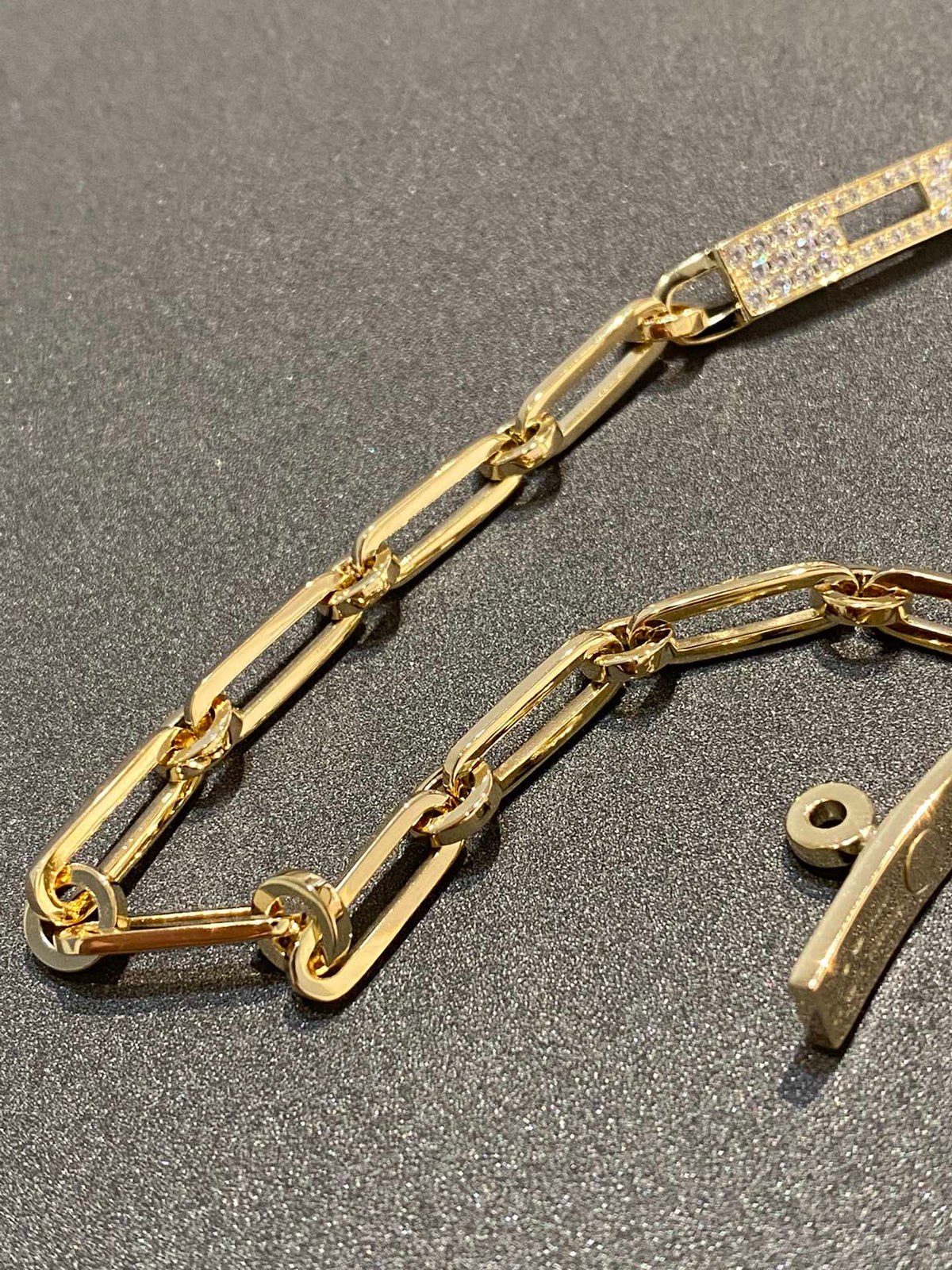 [Riva Jewelry ]CHAINE BRACELET SMALL MODEL DIAMOND