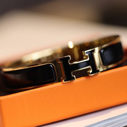 [Riva Jewelry ]H BRACELET 12MM GOLD