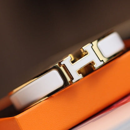 [Riva Jewelry ]H BRACELET 12MM GOLD