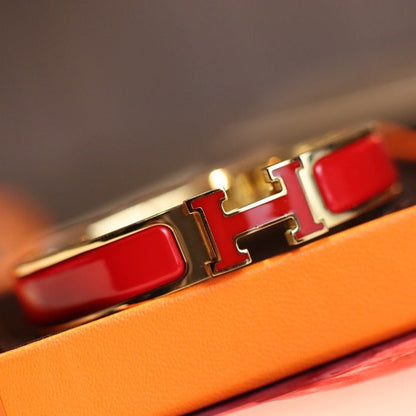 [Riva Jewelry ]H BRACELET 12MM GOLD