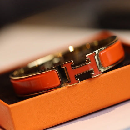 [Riva Jewelry ]H BRACELET 12MM GOLD