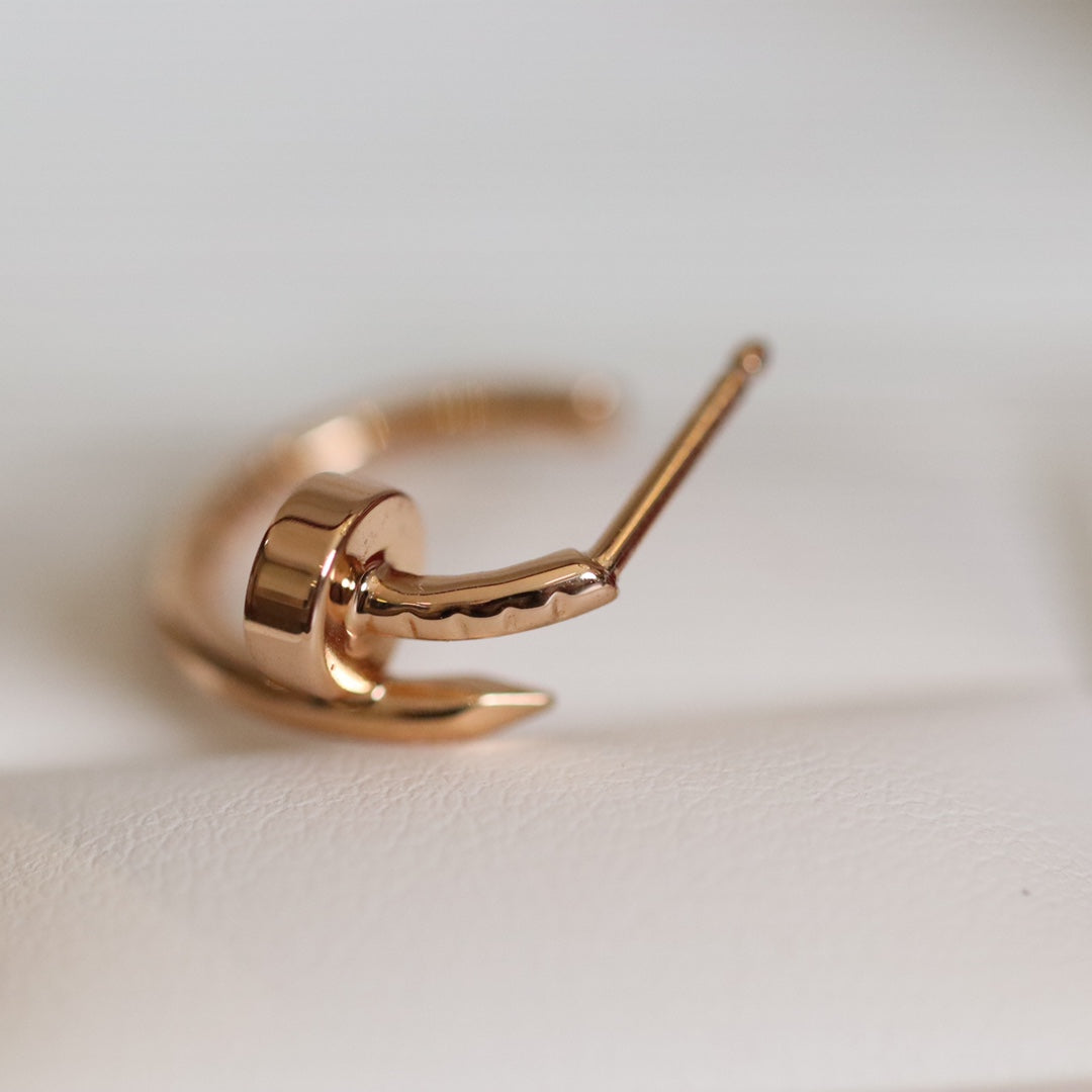 [Riva Jewelry ]JUSTE EARRINGS PINK GOLD