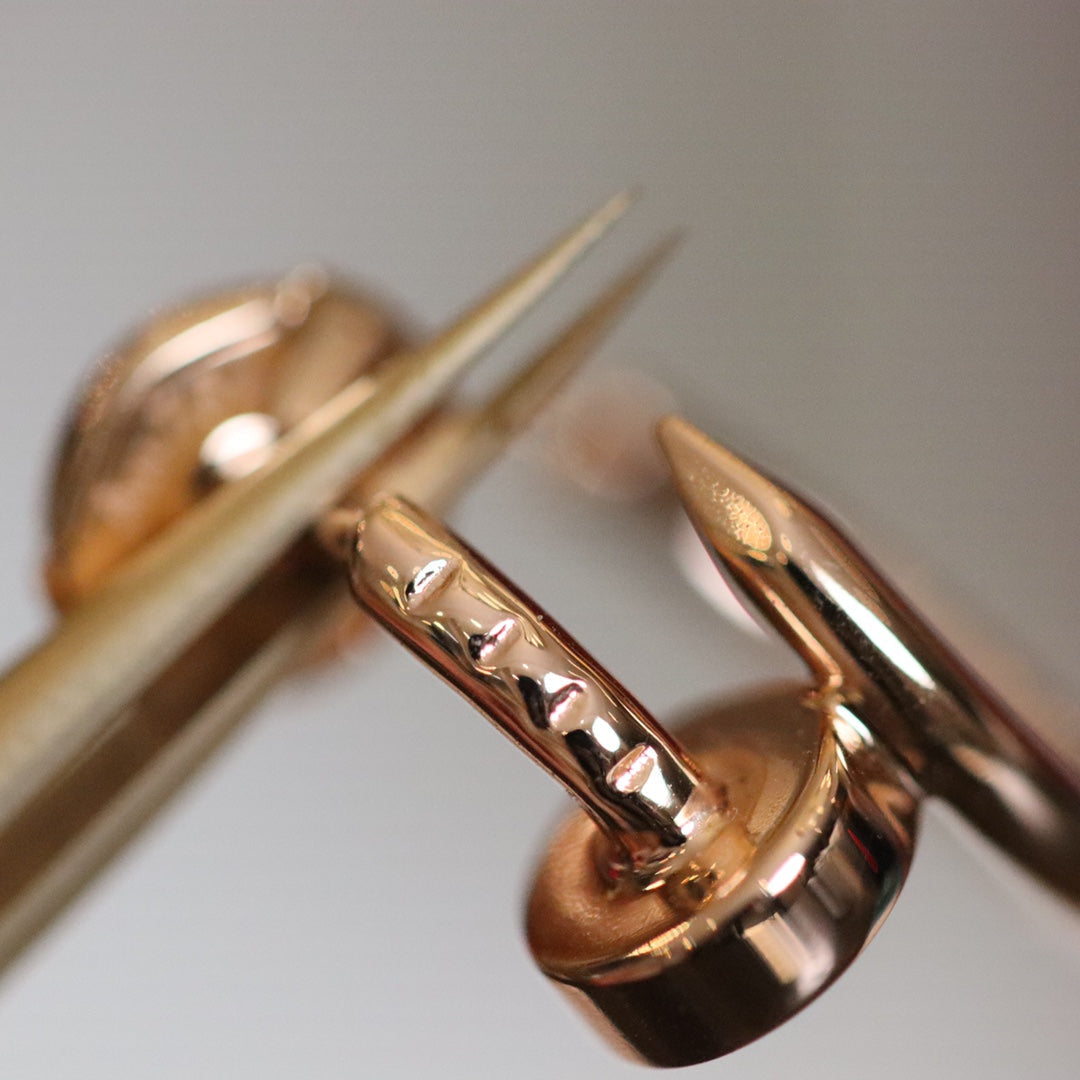 [Riva Jewelry ]JUSTE EARRINGS PINK GOLD