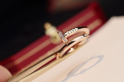 [Riva Jewelry ]JUSTE RING 2.65MM PINK GOLD DIAMOND