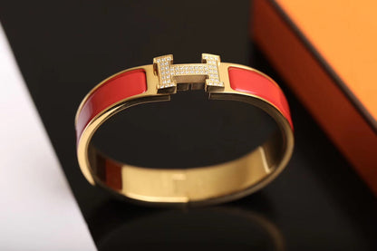 [Riva Jewelry ]H BRACELET GOLD DIAMOND