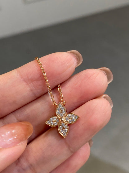 [Riva Jewelry ]STAR DIAMOND NECKALCE