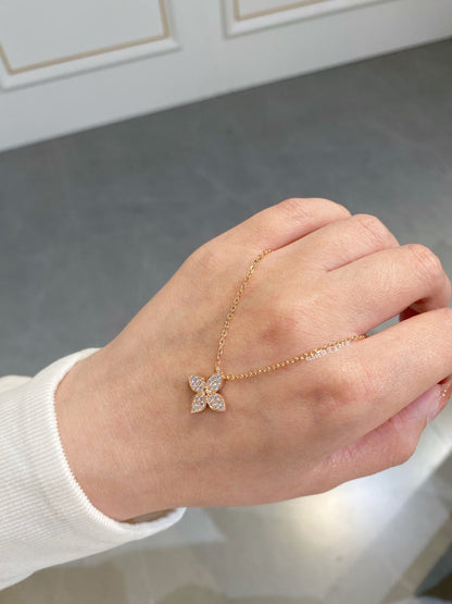 [Riva Jewelry]STAR DIAMOND NECKALCE