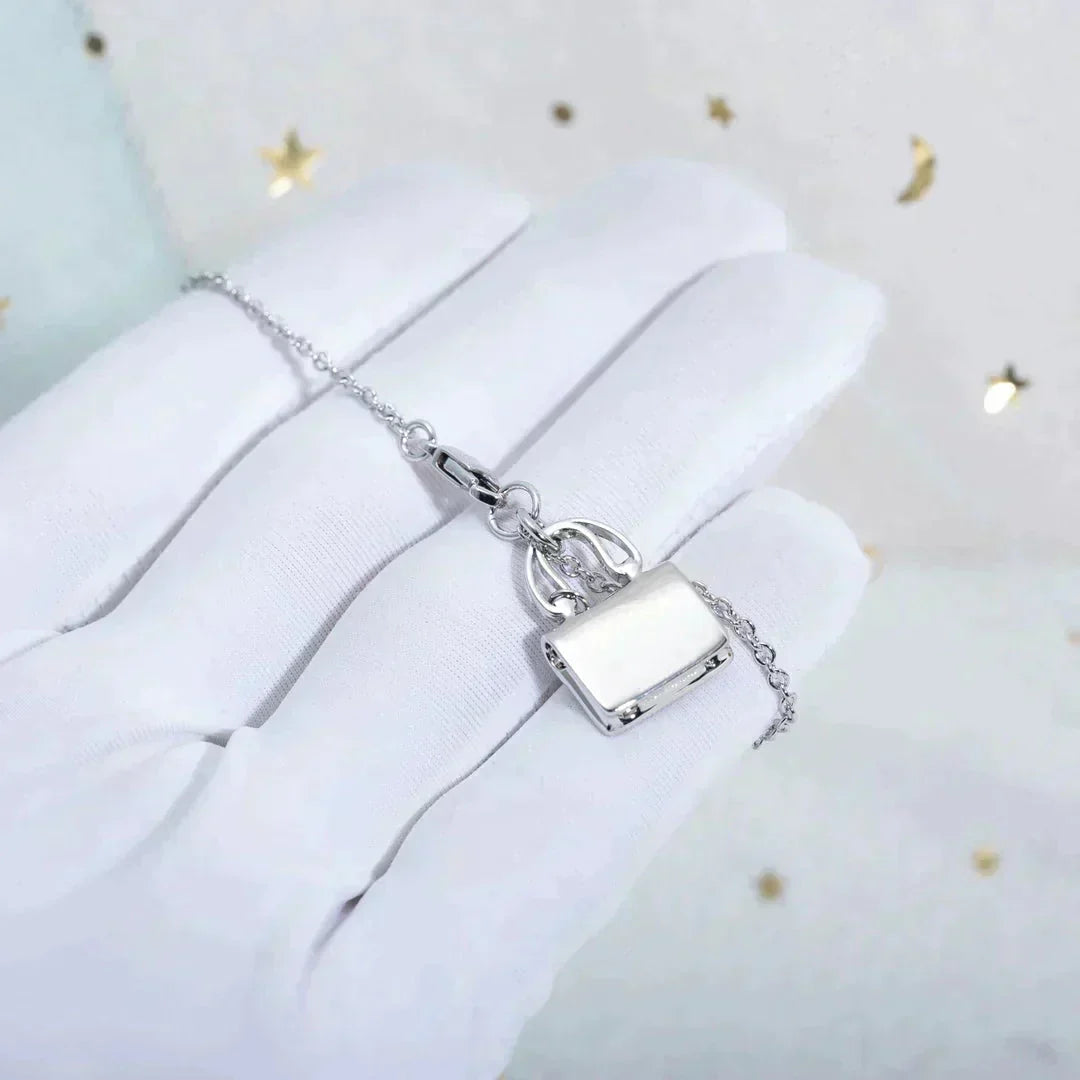 [Riva Jewelry ]AMULETTE PEDANT SILVER NECKLACE